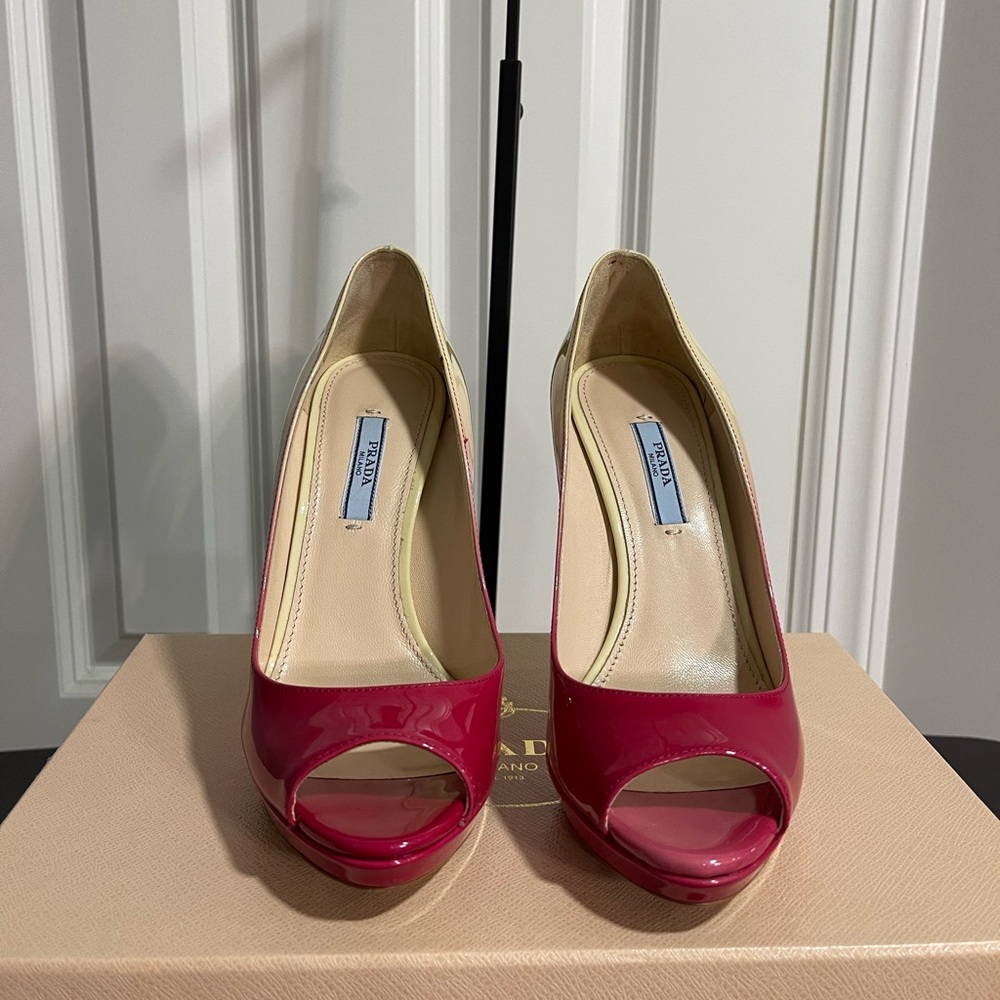 Prada Peonia Heels